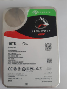 16 TB Seagate Ironwolf olcsó merevlemez Budapesten eladó