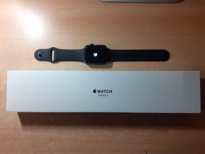 Apple Watch Series 3 42mm GPS Okosóra Space Gray Garis !