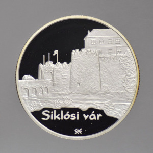 2008  Siklósi vár  ezüst 5000 Forint  PP  -SV232