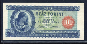 1946  100 Forint  UNC   FIXP-04