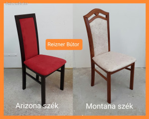 Új minőségi Montana, Arizona tömörfa étkező szék több szín, egyedi magyar termék a Reizner Bútor-tól