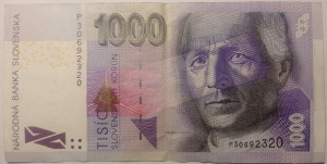 Szlovákia 1000 korona 2002 2.