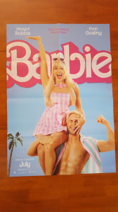 Barbie filmposzter (80x 56)