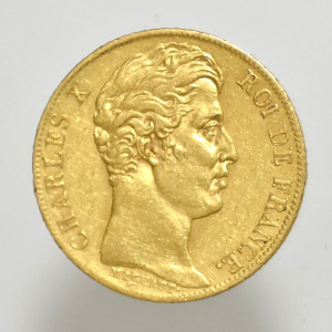 1828   Francia o.  X. Károly   arany 20 francs    (PAP316)