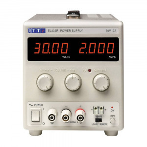 Aim TTi EL302R Labortápegység, szabályozható Kalibrált (ISO) 0 - 30 V/DC 0 - 2 A 60 W Kimenetek s...