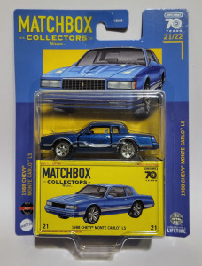 Matchbox Collectors 1988 Chevy Monte Carlo LS