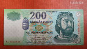 200 Forint hajtatlan
