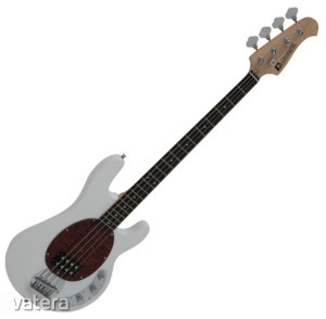 Dimavery - MM-501 E-Bass elektromos basszusgitár fehér ajándék puhatok