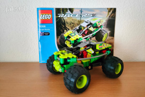 LEGO Racers Jungle Monster 8356 2003-ból + útmutató
