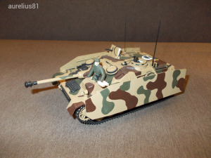 StuG IV - II. világháborús német rohamlöveg harckocsi makett - 1:35