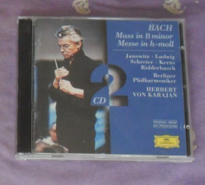 Bach: H-moll mise (Karajan) CD