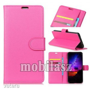 Samsung SM-J410F Galaxy J4 Core, Notesz tok, Oldalra nyíló, Rózsaszín