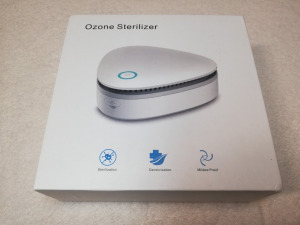Ózon sterilizáló - hordozható mini légtisztító (Ozone Sterilizer) - hűtőbe, autóba
