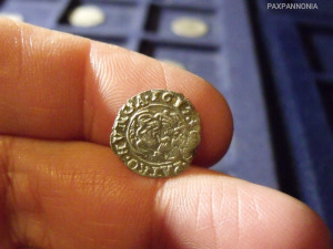 II: Mátyás 1617 ezüst dénár