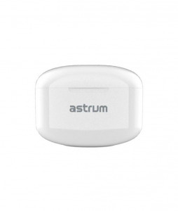 Astrum ET350 BT V5.1 sztereo TWS headset zajszűrős mikrofonnal, USB-C töltőtokkal, fehér