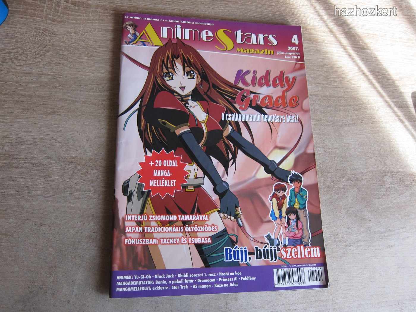 Anime Stars Magazin // benne Yu-Gi-Oh poszter // 2007 // 4.szám