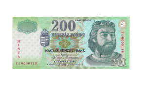 200 forint 2004 FA MINTA - UNC -