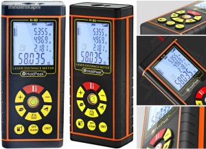 HOLDPEAK 5080H digitális, lézeres távolságmérő