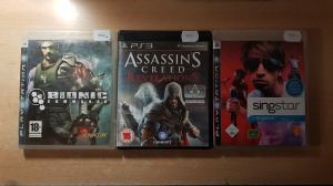 PS3 Bionic Commando, Sniper Ghost Warrior Playstation 3 játékok !