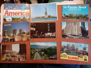 USA képeslapok