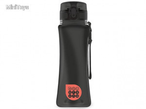 Ars Una: Matt sötétszürke BPA-mentes kulacs 500ml