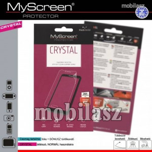 Képernyővédő fólia, Crystal Clear, 1db, törlőkendővel, SAMSUNG SM-J327 Galaxy J3 (2017), SAMSUNG ...