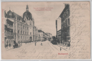 Budapest - Iparművészeti múzeum, 1901 (T)