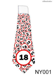 18. Születésnap 001 - Tréfás Nyakkendő