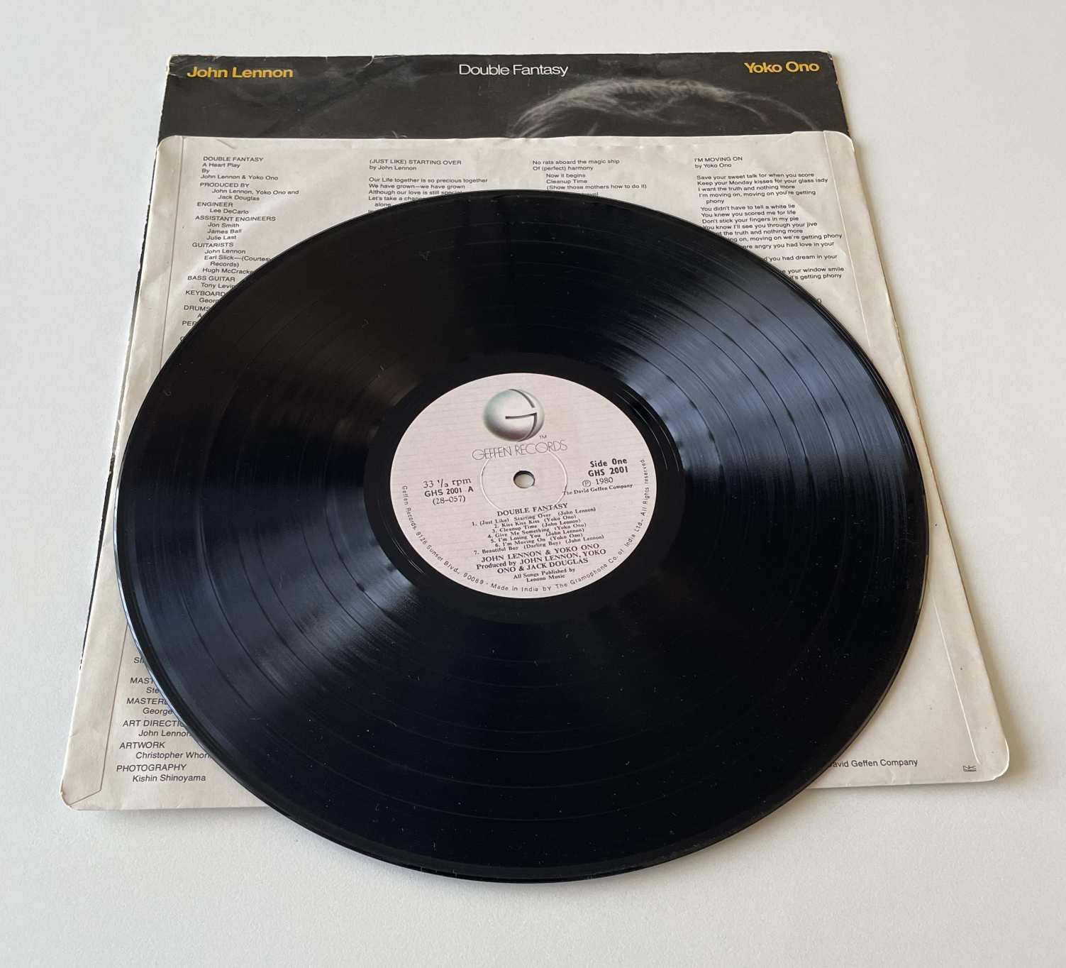 JOHN LENNON - YOKO ONO  --  Double Fantasy  - 1980
