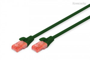 Digitus CAT6 U-UTP Patch Cable 0,25m Green DK-1617-0025/G