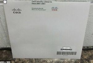 Cisco Security Licence for Cisco 2901-2951