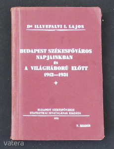 Budapesti statisztika 1912-1931