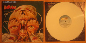 Destruction - Release From Agony LP 1987 White vinyl!!! 1 Ft-ról!