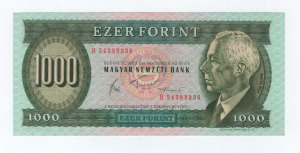 1983 1000 forint B UNC