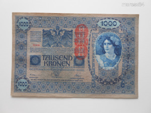 aUNC, hajtatlan 1000 korona 1902 DÖ