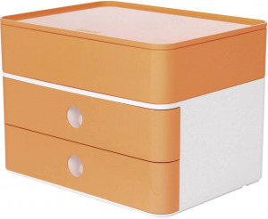 HAN SMART-BOX PLUS ALLISON 1100-81 Fiókos irattároló Narancs, Fehér Fiókok száma: 2