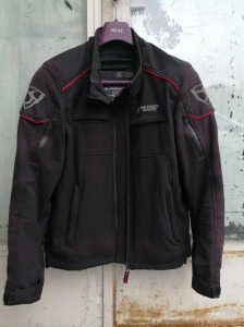 Mugen Race softshell motoros kabát fekete/piros SS-MNR-1989