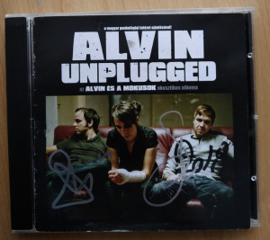 Alvin és a mókusok - Unplugged DEDIKÁLT CD