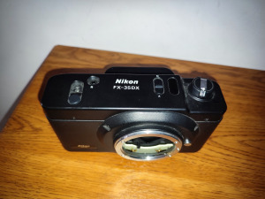 RITKA! NIKON FX-35DX DX-DB2 mikroszkóp fényképezőgép (Teszteletlen!)