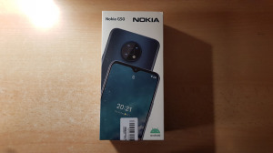 Nokia G50 4/128GB Dual Független Új Blue 1 év Garanciával !