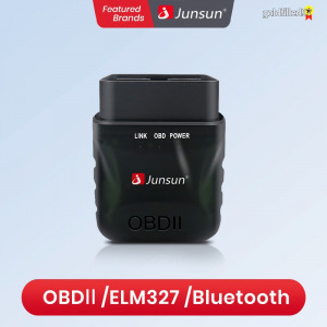 Junsun Auto Scanner mini ELM327 Bluetooth OBD2 adapter hibakód olvasó eszköz