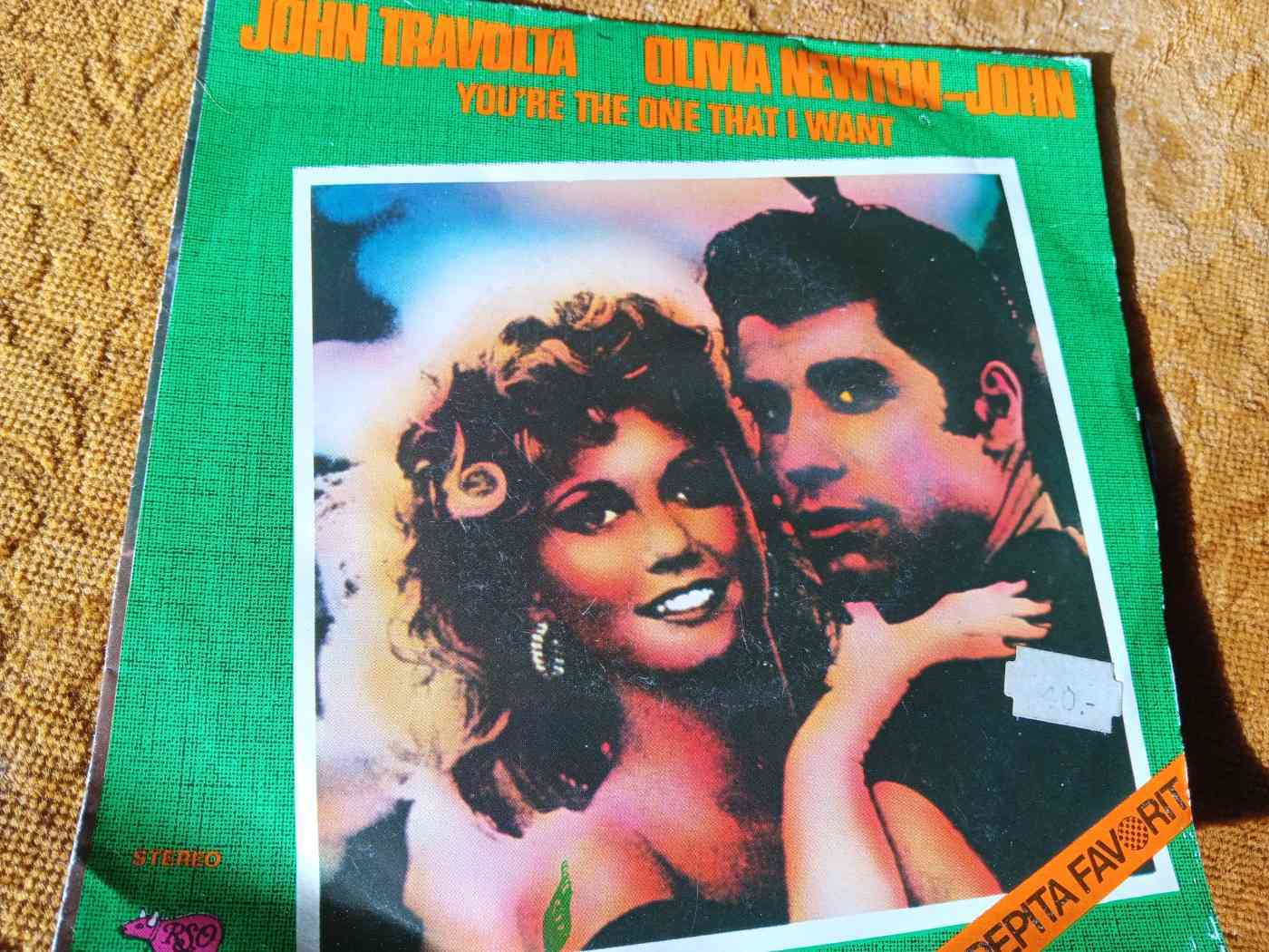 John Travolta, Olivia Newton-John: Grease kislemez