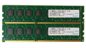 Apacer 16GB (2x8GB) DDR3 1333MHz cl9 memória