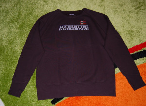 Napapijri XL pulóver, szürke