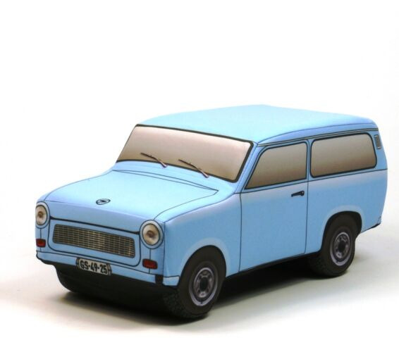Plüss Trabant 601 Kombi kék 