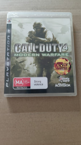 Call of Duty 4 Modern Warfare PS3 játék