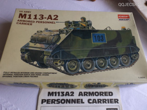M113-a2 páncélozott szállító jármű /US Army/ 1:35  Academy Minicraft makett Kép