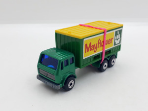 Matchbox Superfast. Mercedes Container Truck. Ritka Zöld !!!!!!!!!