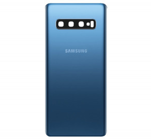 SAMSUNG GH82-18378C gyári akkufedél, Kék [Samsung Galaxy S10 (SM-G973)]