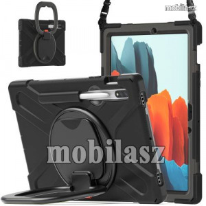 SAMSUNG Galaxy Tab S7 (SM-T870/T875/T876B), Ütésálló tablet tok, Fekete